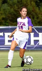 All-conference senior defender Breanne Vernon and the Ladyjacks will be the No. 1 seed in the SLC Tournament, which begins Thursday.