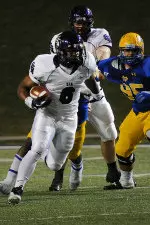 Gus Johnson ties school record with four rushing touchdowns.