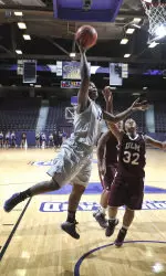 Junior Annette Davis and the Ladyjacks travel to Prairie View A&M on Tuesday.