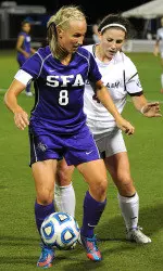 Senior midfielder Kylie Louw was named to the 2012 Capital One Academic All-America Women's Soccer Second Team on Thursday.
