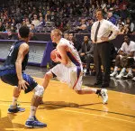 Jacob Parker had 16 points and six rebounds vs LSU Shreveport on Saturday.