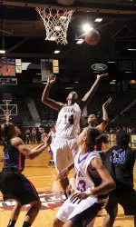 Annette Davis and the Ladyjacks will host Texas State for the final time as an SLC opponent on Saturday at 4 p.m.