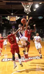 Antonio Bostic led SFA with 20 points and five assists in its win at Lamar on Wednesday.