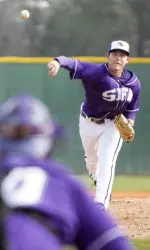 Zack Taylor struck out nine hitters in Friday's loss to Missouri State.