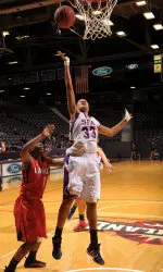 Senior forward Amina Sawyer will be one of three seniors playing in their final home game of their careers Wednesday.