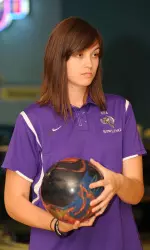 Dustie Hammond leads SFA through two days with 1,012 total pins through two days at the Prairie View A&M Invitational.