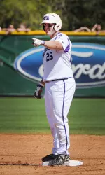Jarid Scarafiotti became the all-time RBI leader at SFA in Game 1 at Northwestern State.