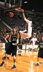 The 'Jacks open up the SLC Tournament vs Sam Houston State on Wednesday in Katy.