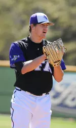 Chase Greening struck out six hitters in SFA's 7-2 loss to Nicholls on Thursday.