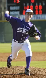 Cameron Gann earned his sixth win of the season on Friday vs Nicholls.