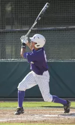 Rene' Moreda had two hits in the series opening loss to Southeastern Louisiana.