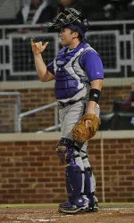 Jarid Scarafiotti received his third straight academic all-SLC selection on Wednesday.