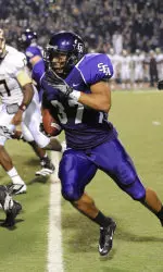 Josh Aubrey and the Lumberjacks were chosen second in the SLC SID polls.