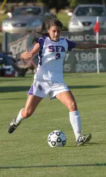 Sophomore defender Megan Dunnigan was part of an SFA defense that allowed just eight goals in 2011.