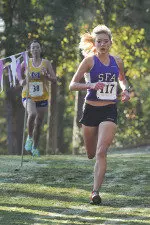 Reigning SLC champion Lauren Smith and the rest of the SFA cross country teams reported for practice on Wednesday.