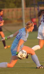 Sophomore Morgan Glick gives the Ladyjacks great depth at goalkeeper in 2012.