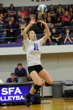 Paige Holland averaged 9.72 assists per set as a freshman in 2011.