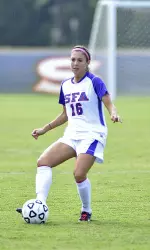 SFA senior Breanne Vernon was named the Southland Conference Defensive Player of the Week on Tuesday.