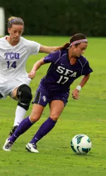 Senior Becky Johnson and the Ladyjacks are ranked 10th in the NSCAA Central Region Poll.