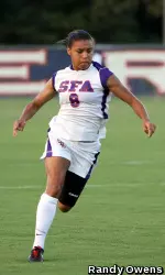 Chelsea Raymond and her SFA teammates will face UAPB this Friday at 7 p.m.