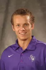 Luke Romanko and Colby Mehmen were the top finishing pair for SFA on Friday.