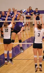 Jill Ivy led all players with 19 kills in SFA's 3-1 win over Lamar on Saturday afternoon.