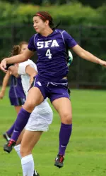 Rachel Owens and SFA lost to No. 25 Baylor, 4-0 Sunday evening in Waco.