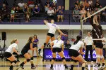 Tori Bates had 11 kills in SFA's sweep of Butler on Friday.