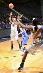 Brittney Matthew and the Ladyjacks host Southeastern La. Thursday at 6 p.m.