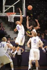 Taylor Smith had six blocks to go with 15 points and eight rebounds vs Southeastern.