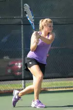SFA tennis falls to Wichita State in Austin.