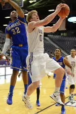 Thomas Walkup had 11 points in SFA's last game vs McNeese State on Saturday.