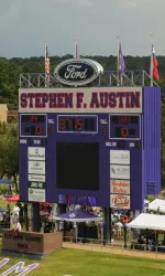 SFA to debut Tagboard at Saturday's football game verse Nicholls State.