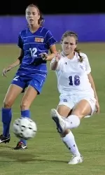 Amanda Doyle and the Ladyjacks defeated HBU 2-0 Friday evening.