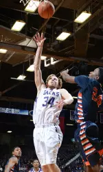 Junior Jacob Parker was named SLC Player of the Week announced Monday.