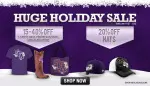 The SFA online store announces sales for the holidays.