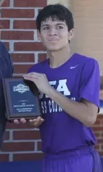 Anthony Gallardo was named the Southland Conference Freshman of the Year Thursday afternoon.