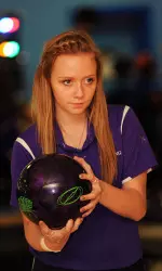 Sophomore Melanie Crawford led SFA with a 1,004 total pinfall Saturday.