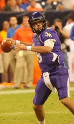 Senior Brady Attaway moved into second place all-time in SLC career passing yards in loss to No. 11/13 McNeese St. Saturday