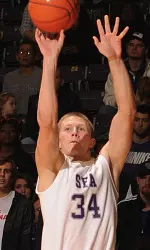 Junior Jacob Parker and SFA will play two games inside William R. Johnson Coliseum
