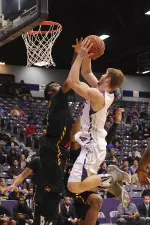 Junior Thomas Walkup scored a career-high 20 points in SFA's 79-69 victory over Towson Friday night.
