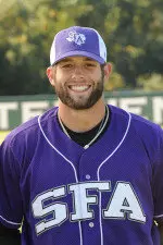Jackson Hood had two doubles and two RBI in SFA's loss to South Alabama on Sunday.