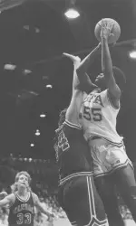 Portia Hill was one of three Ladyjacks named to the SLC 1980's All-Decade Team.