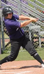 Cadie Weaver hit the game-winning home run in the seventh inning versus Creighton.