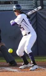 SFA junior shortstop Elizabeth Arana hit her first home run of the season on Sunday.