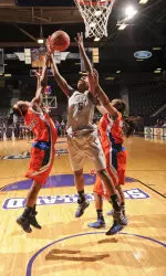 Sophomore center Porsha Roberts was named to the SLC second-team all-conference on Monday as well as the all-defensive team.
