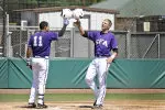 Hunter Dozier hit his second home run of the season Friday at La. Tech.