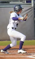 Freshman outfielder Alisa Hamilton and the Ladyjacks face the Lady Techsters Wednesday at 6 p.m. in Ruston, La.