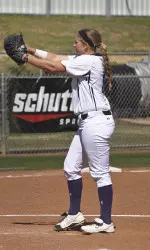Carlie Thomas threw a two-hit, CG shutout over Louisiana Tech on Wednesday.
