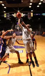 Sophomore Daylyn Harris and the Ladyjacks host rival Sam Houston St. Thursday at 6 p.m.